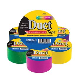 DUCT TAPE: 2"x10 YARDS -  FLUORESCENT COLORS
