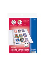 SHEET PROTECTOR - 9-POCKET TOP LOADING 10 PACK