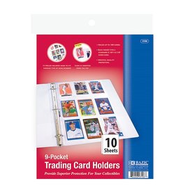 SHEET PROTECTOR - 9-POCKET TOP LOADING 10 PACK