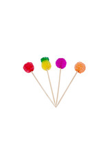 ASSORTED FRUIT PICKS-50PC