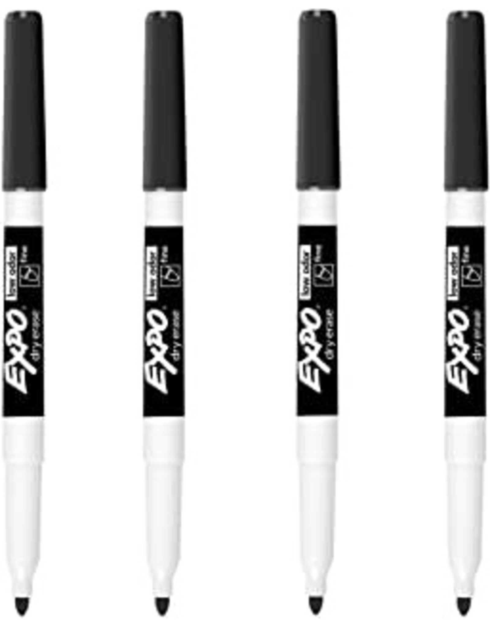 MARKER EXPO DRY ERASE LOW ODOR BLACK, FINE - 1 MARKER
