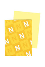 VELLUM BRISTOL CARDSTOCK: 67LB, 8½''x11'' YELLOW/CANARY 250 Sheets