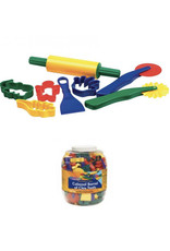 COLOSSAL BARREL OF CLAY TOOLS 143PC