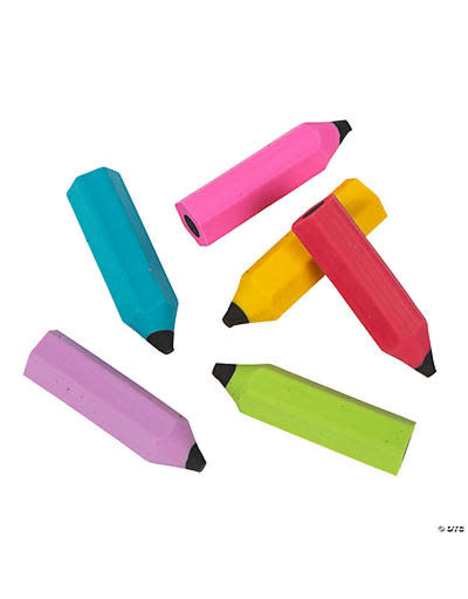 ERASER - PENCIL SHAPED 48 PACK