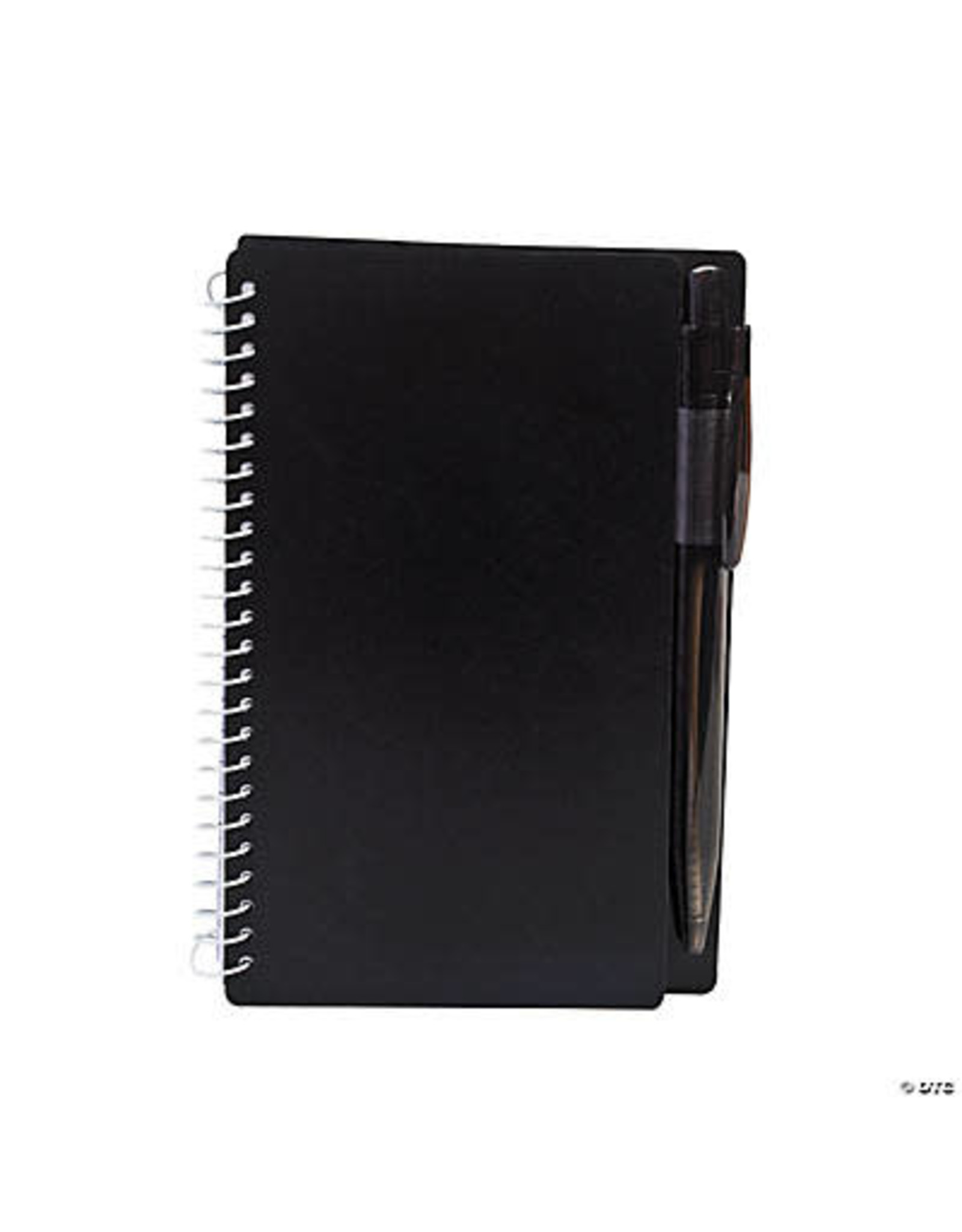 BLACK  NOTEBOOK AND PEN