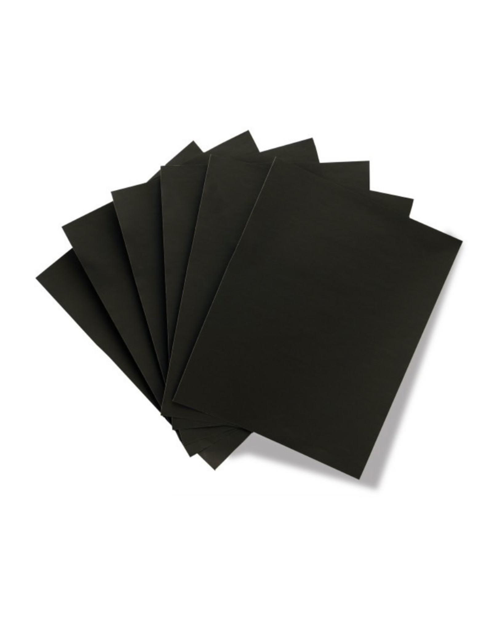 SUPER GLOSSY BOARD BLACK 8.5 X 11  Pkg/25 sheets