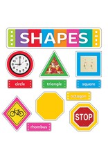 BULLETIN BOARD SET: SHAPES ALL AROUND