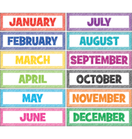 MONTHLY HEADERS: SCRIBBLES