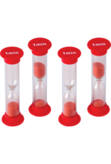 Teacher Created Resources 1 MINUTE SAND TIMERS -  4PC