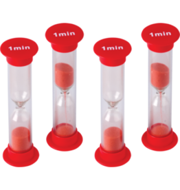 Teacher Created Resources 1 MINUTE SAND TIMERS -  4PC
