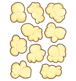 CUT-OUTS: POPCORN 6" 30 PACK