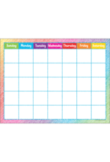 COLORFUL SCRIBBLE CALENDER 17"X22"