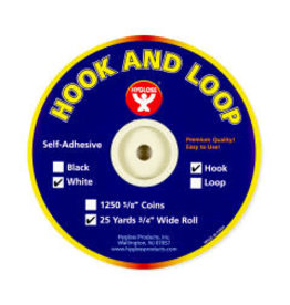 VELCRO STRIP HOOK & LOOP SET  .75"X25YARDS