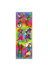 incento magic STICKERS - CLOWN DIE CUT - 6 SHEETS