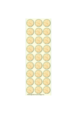 STICKERS MINI MATZAH 3/4"  - 6 SHEETS