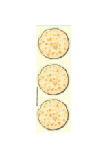 incento magic STICKERS -  MATZAH 2.5''  18 STICKERS