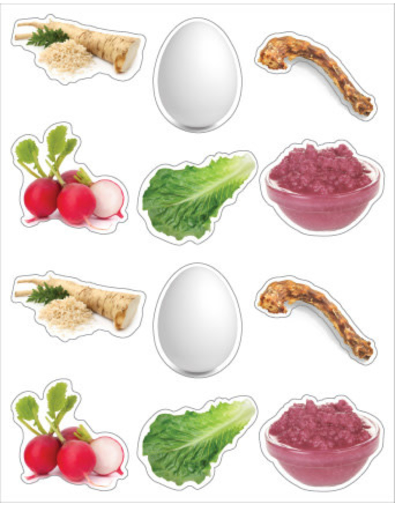 STICKER: PHOTO SIMANEI KAARAH - 2 SETS PER SHEET - 6 SHEETS