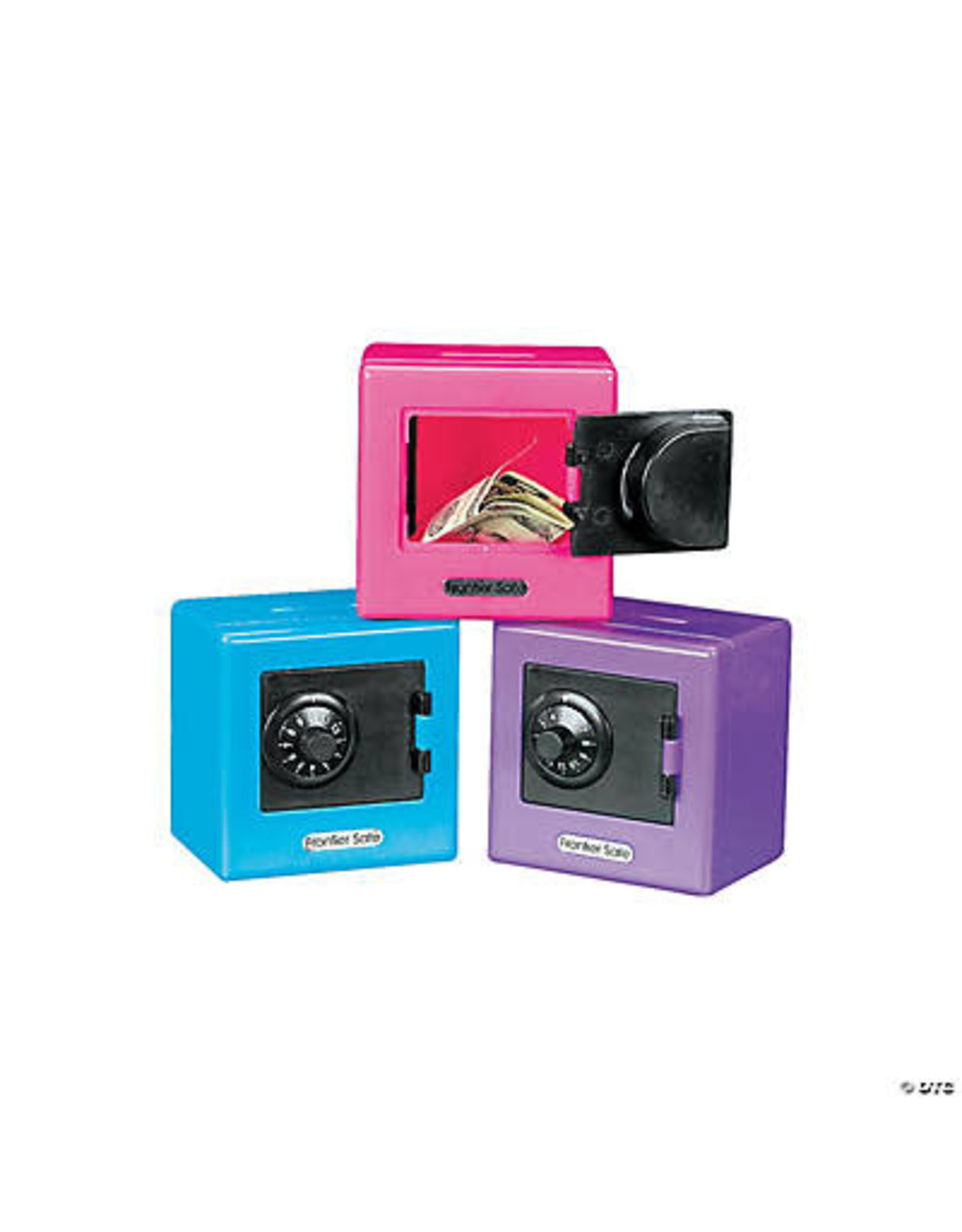 NEON VAULT BANKS 3.25"x3.5"  12 PACK