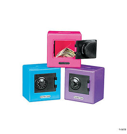 NEON VAULT BANK  3.25x3.5"