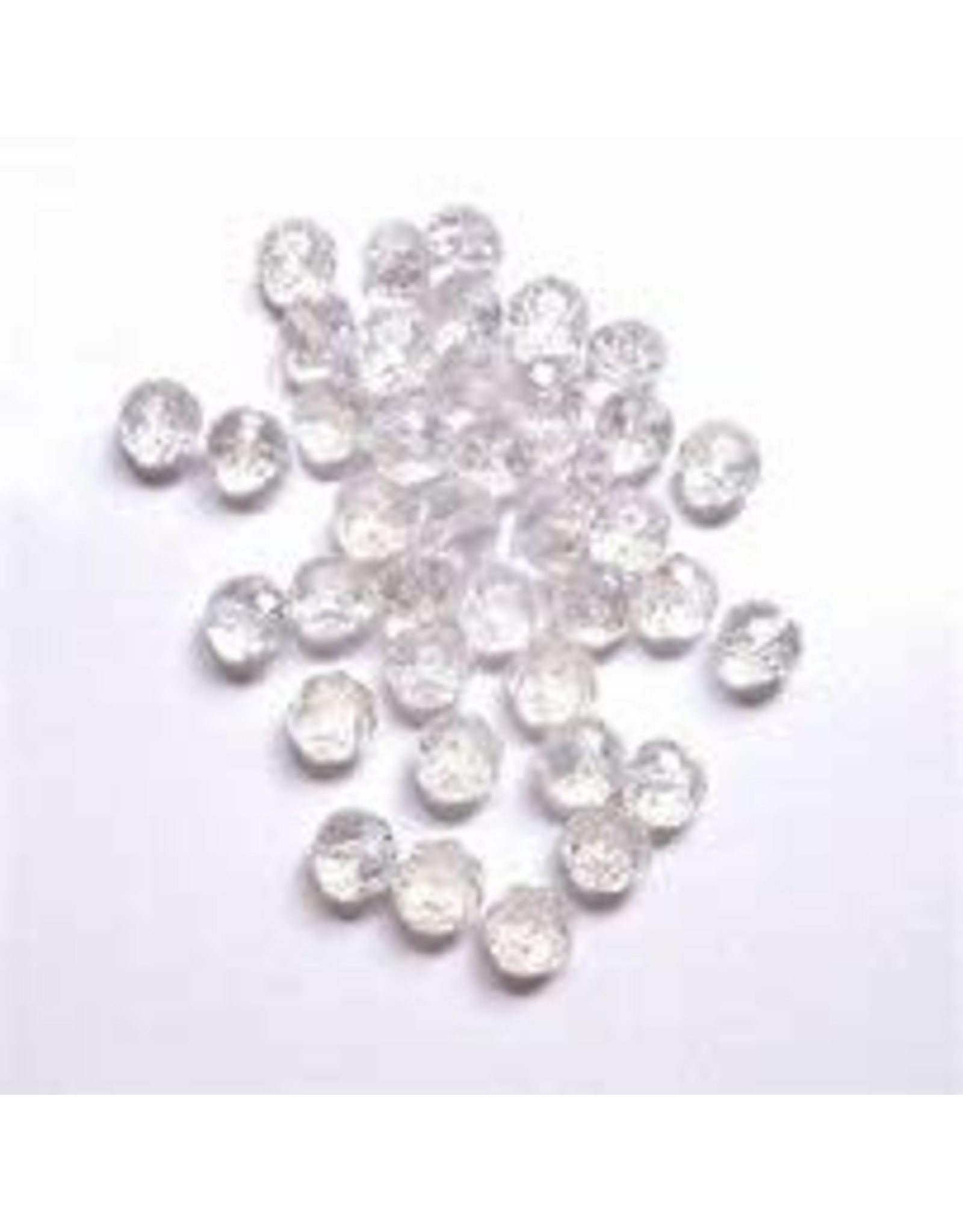 FACETED BEADS: 6MM CLEAR 1080 PACK