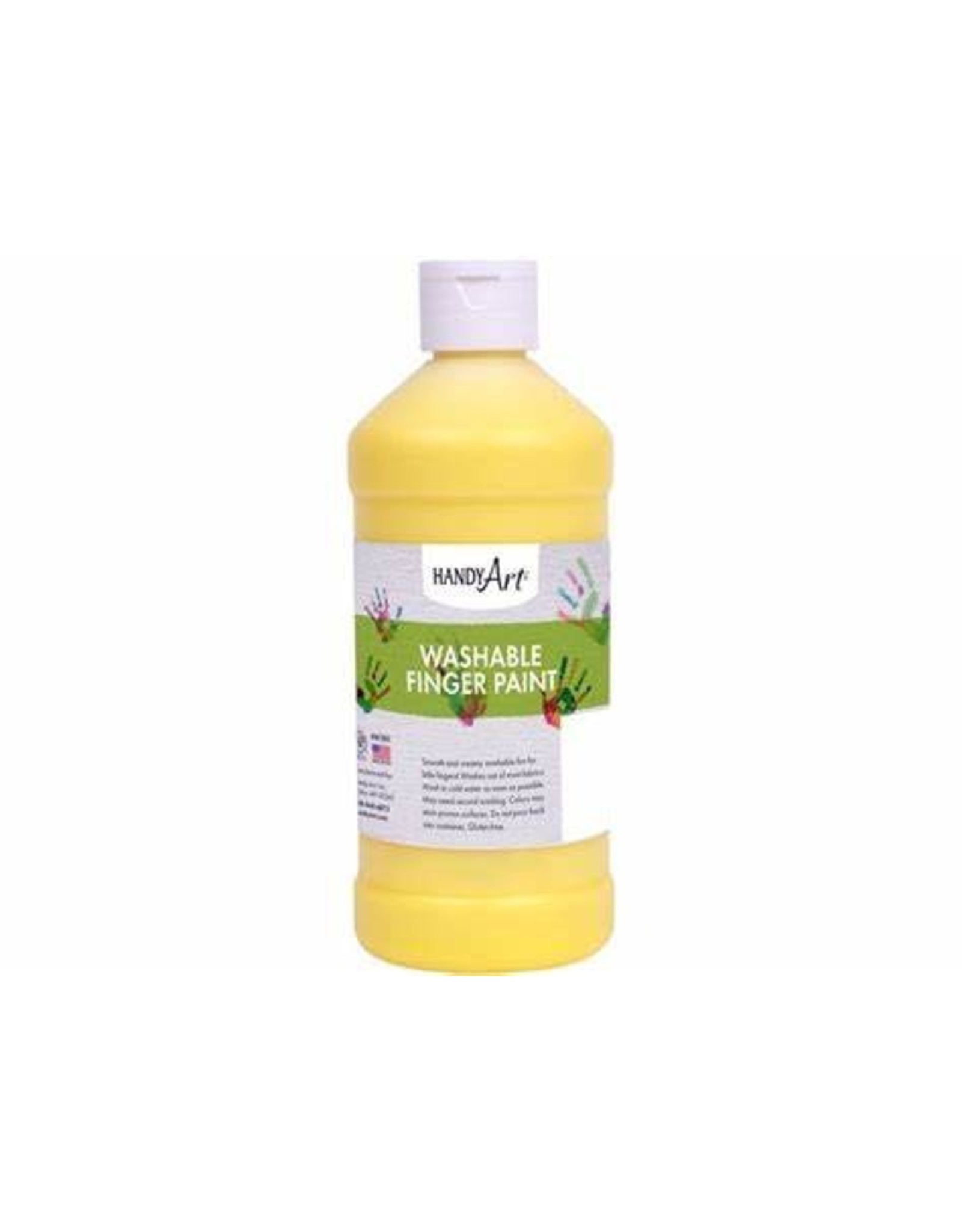 WASHABLE FINGER PAINT: YELLOW 16OZ