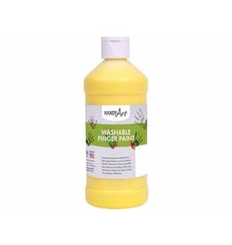 WASHABLE FINGER PAINT: YELLOW 16OZ
