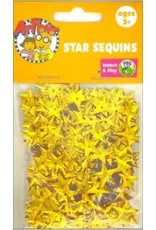 STAR SEQUINS: GOLD