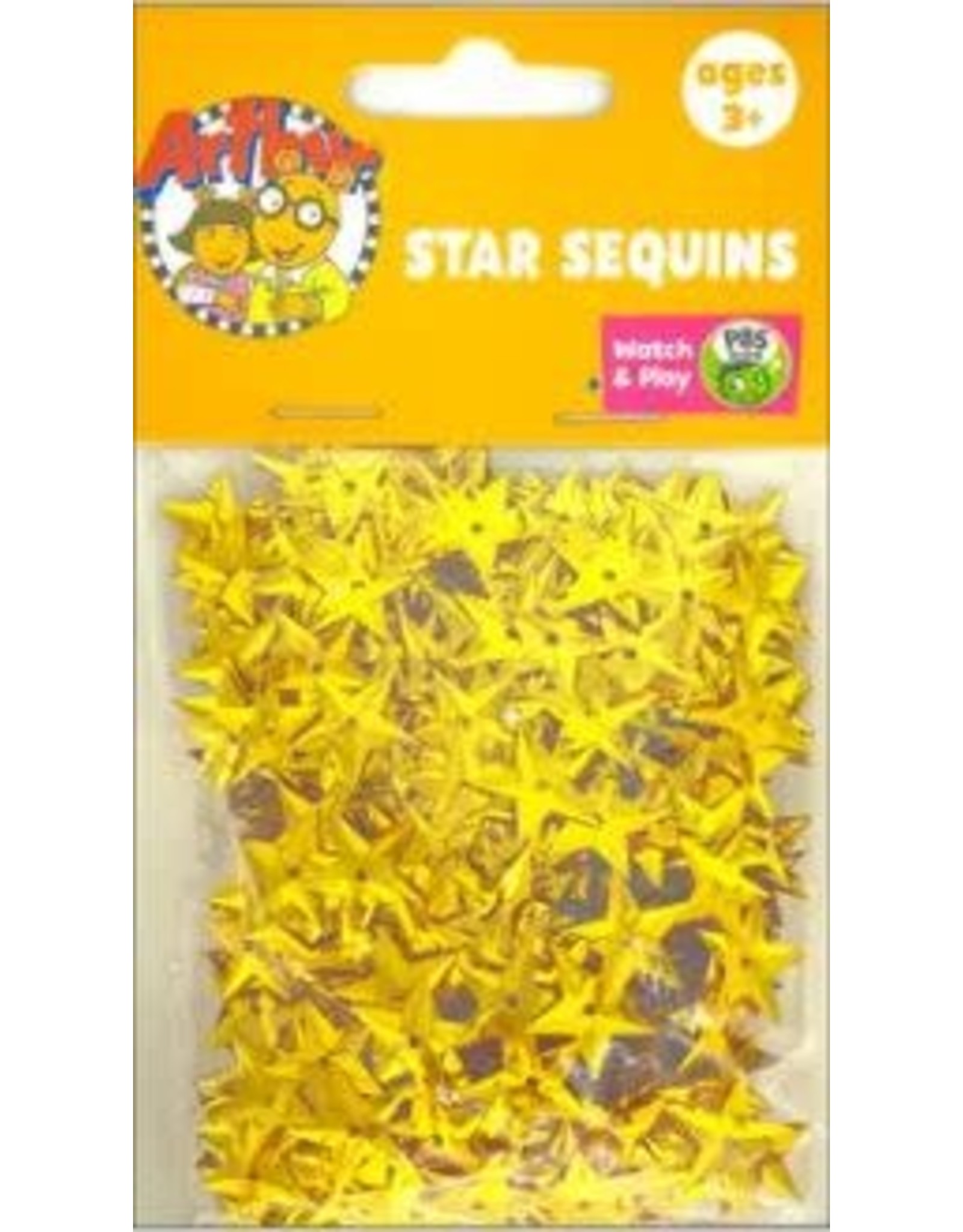 STAR SEQUINS: GOLD