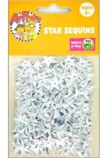 STAR SEQUINS: SILVER