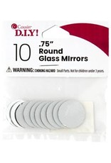 MIRROR 3/4" ROUND - 10 PACK