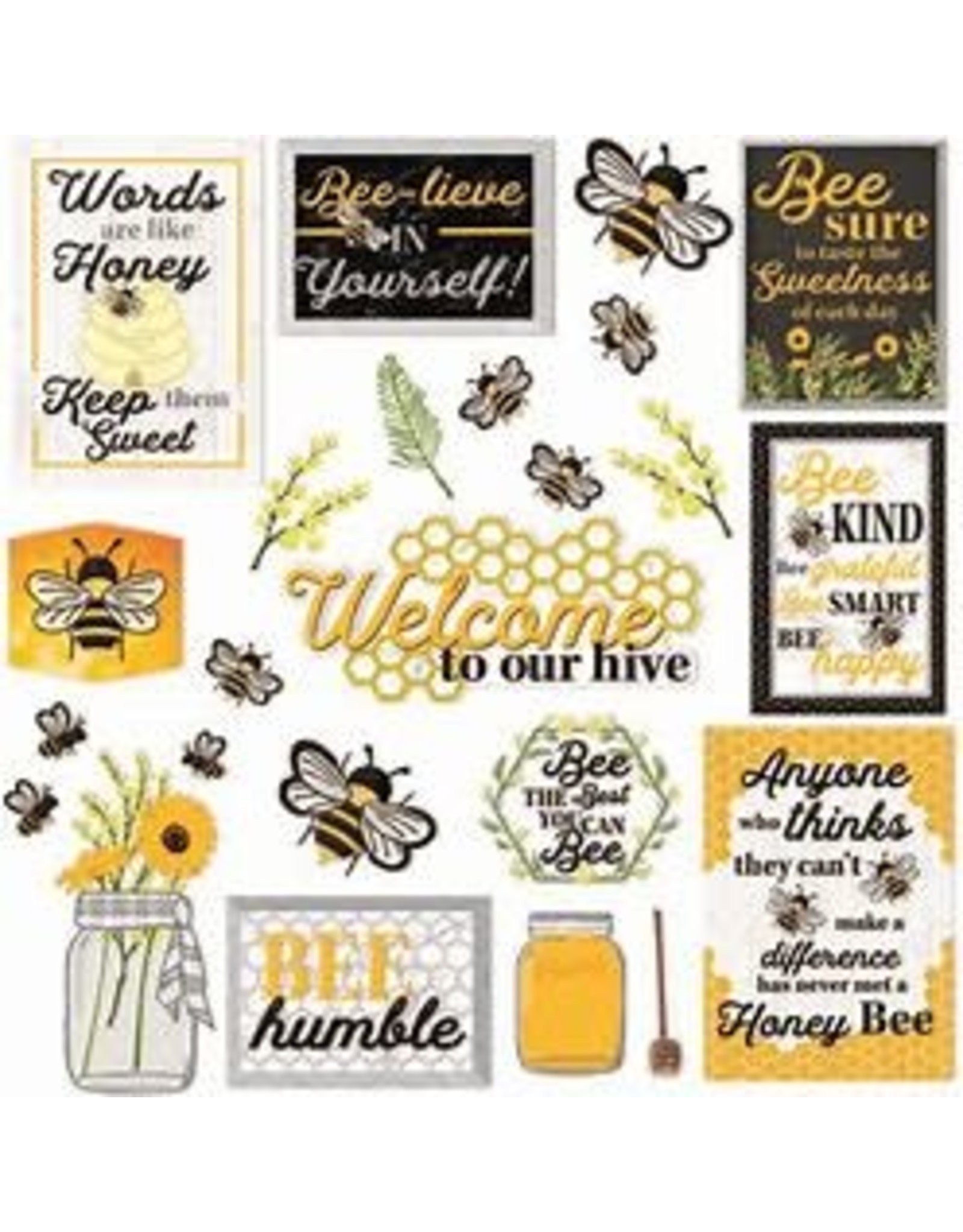 BULLETIN BOARD SET: THE HIVE MOTIVATIONAL