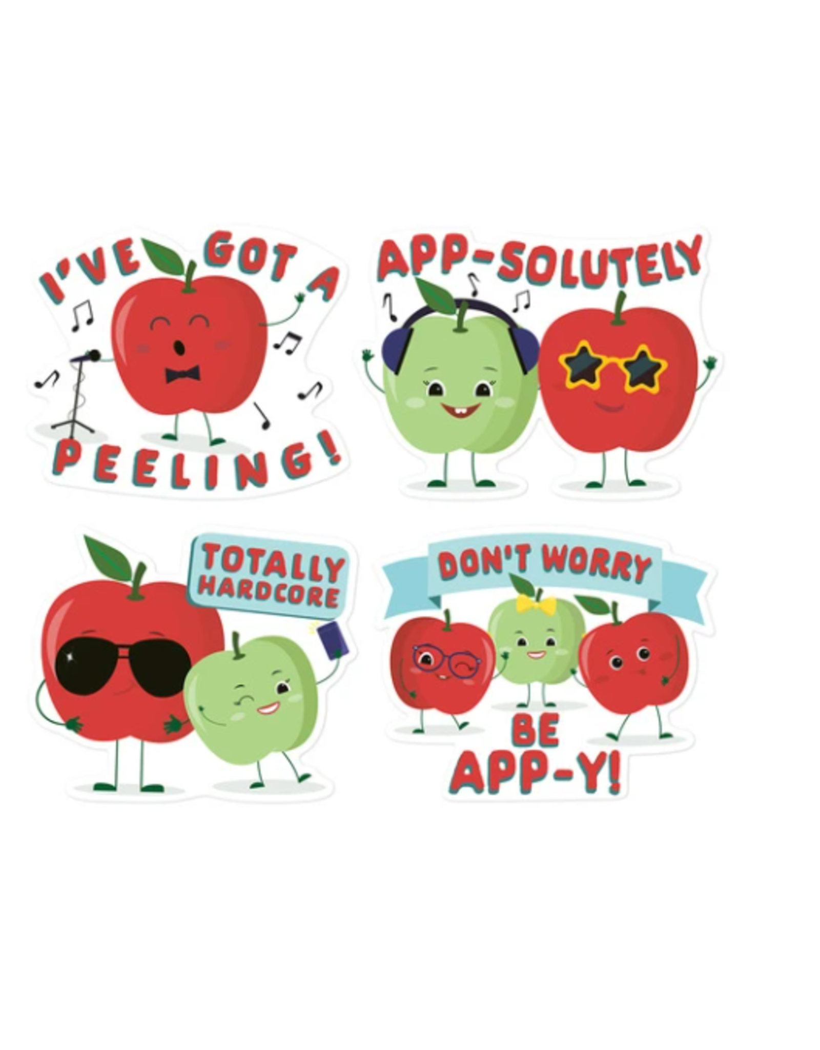 JUMBO SCENTED STICKER: APPLE