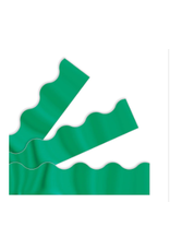 Trend Enterprises SCALLOPED  BORDERS 2¼"X32', METALLIC  EMERALD GREEN
