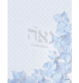 DESIGN PAPER: SKY BLUE FLORAL  8.5X 5.5  20 SHT