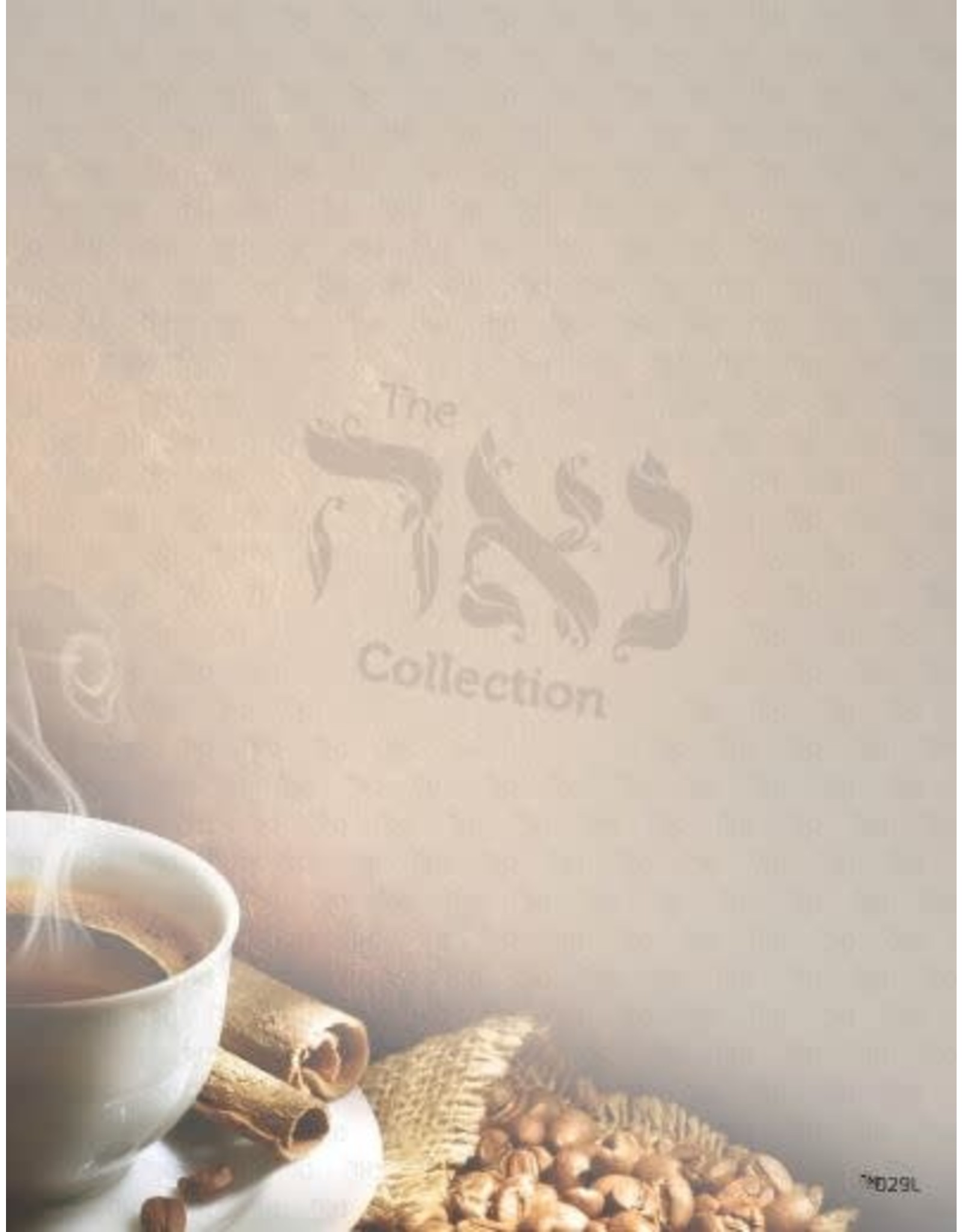 DESIGN PAPER: COFFEE BREAK  8.5X 5.5  20 SHT