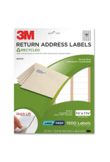 WHITE MAIILING LABELS 25 sheets 60 per sheet 2/3"x1 3/4"