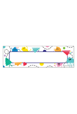 NAME PLATE:  HAPPY PLACE 9.5"X3"  36 PACK