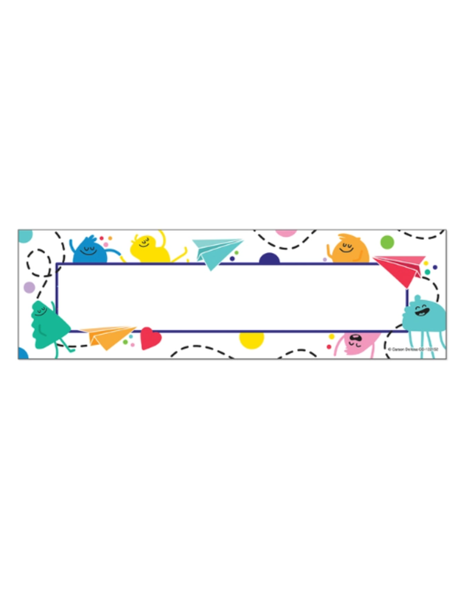 NAME PLATE:  HAPPY PLACE 9.5"X3"  36 PACK