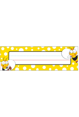 NAME PLATE:  BUZZ WORTHY BEES 9.5"X2.875" 36 PACK