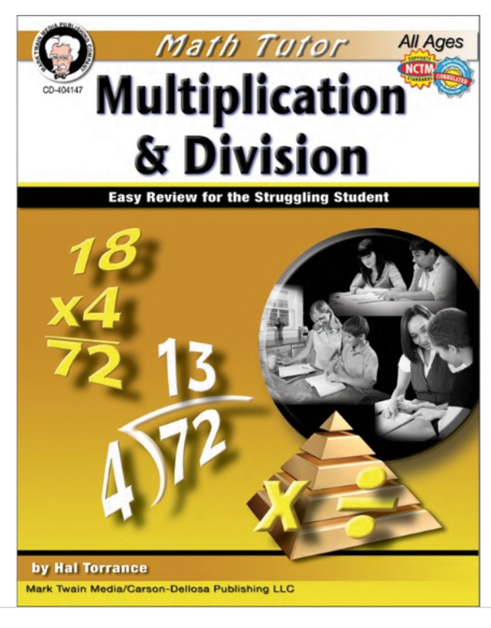 BOOK: MATH TUTOR MULTIPLICATION AND DIVISION