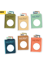 CUT OUT; ASSORTED PASSPORTS 36PC