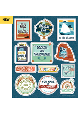 MOTIVATIONAL STICKER: LET'S EXPLORE  72 PC