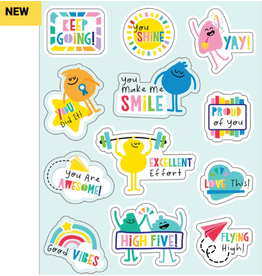 MOTIVATIONAL STICKER: HAPPY PLACE 72 PC