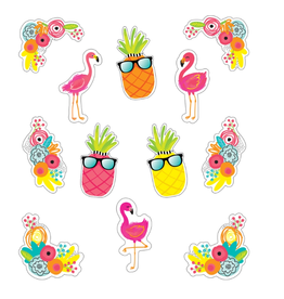 EXTRA LARGE CUT OUT: TROPICAL ACCENTS 12PC