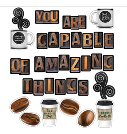 BULLETIN BOARD SET:  INDUSTRIAL CAFE YOU'RE AMAZING