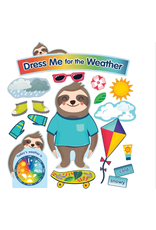 BULLETIN BOARD SET:  DRESS ME FOR WEATHER SLOTH