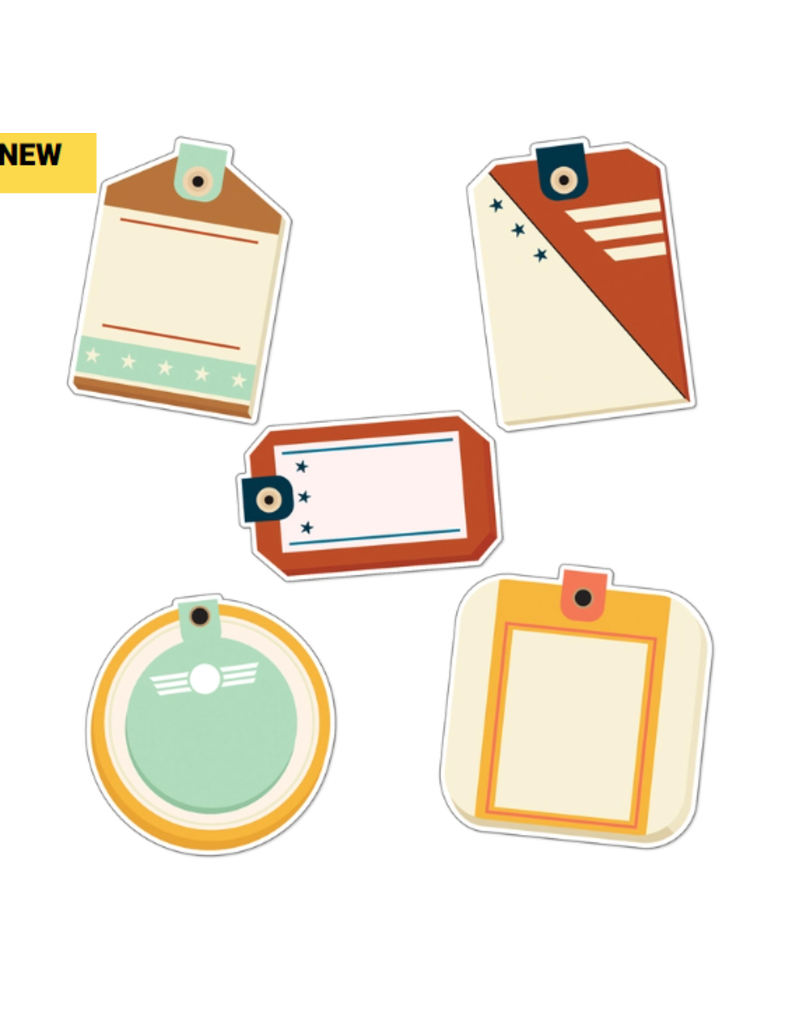 CUT OUT: TRAVEL TAGS 36PC