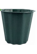FLORAL PLANTER GREEN  5.5"X5.5"