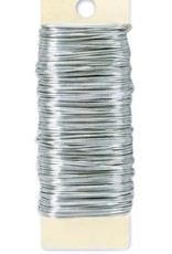 BEADING WIRE 26 GAUGE 270' SILVER