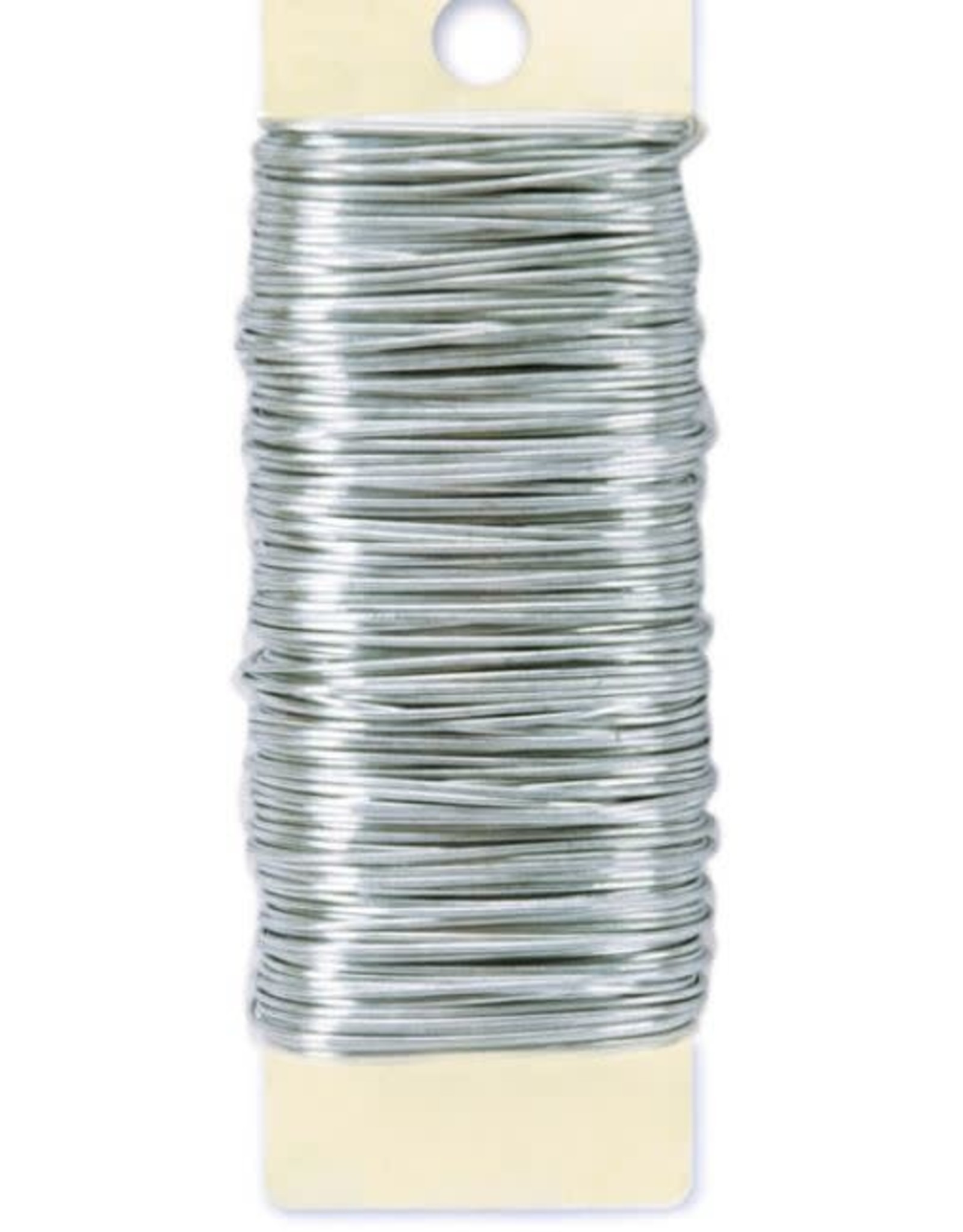 BEADING WIRE 26 GAUGE 270' SILVER